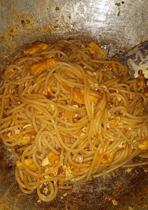 Foto resep Spagheti Tahu Telur #Day10 #BikinRamadanBerkesan