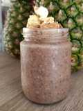 Choco Overnight Oatmeal with Chia Seed
