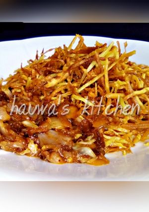 A picture of Crispy potato chips.