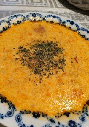 Szupergyors krumplileves kolbásszal recept fotója