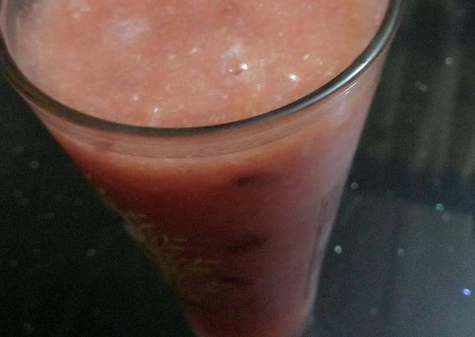 Recipe of Perfect Mixed Fruits smoothie