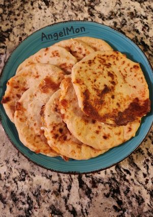 Una foto de Pupusas de camarón🦐 (a mi manera)