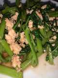 ผัดผักบุ้งไก่สับ