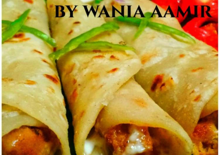 Recipe of Favorite Mayo kabab paratha