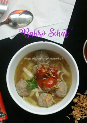 Foto resep Bakso Sehat ala saya😉