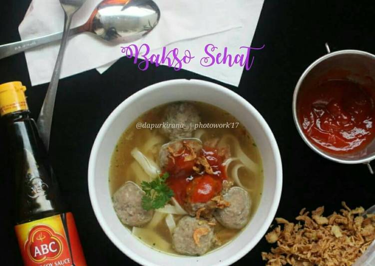 Bakso Sehat ala saya😉