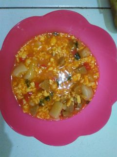 Foto resep Tteobokki Bakso Telur Ala Anak Kos