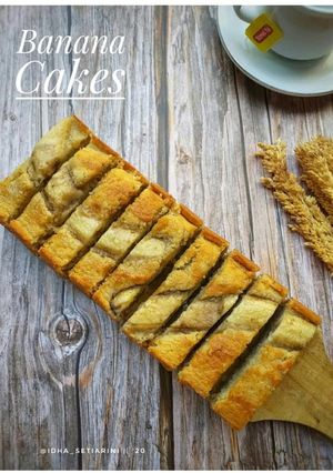 Foto resep Banana Cake  5 bahan
