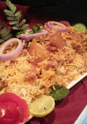 A picture of Memoni Biryani #KokabandCookpad #CookpadApp.