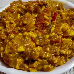 A picture of Paneer bhurji.