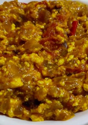 A picture of Paneer bhurji.