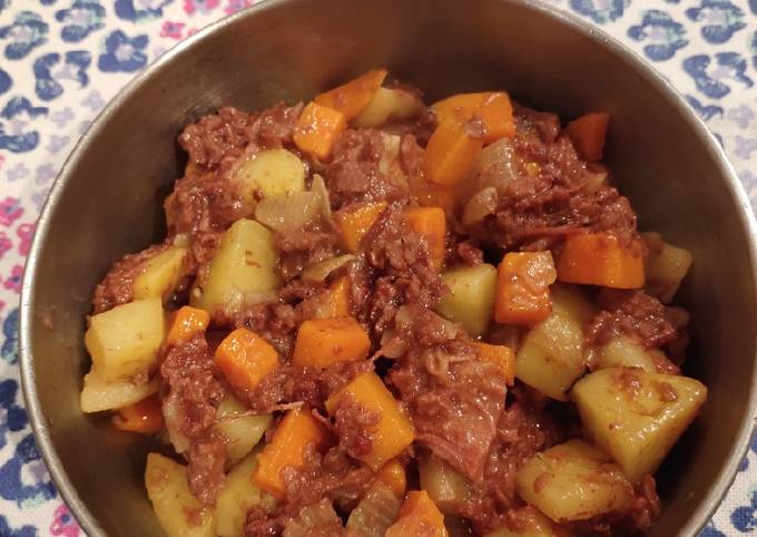 Steps to Make Speedy Sauteed Corned Beef