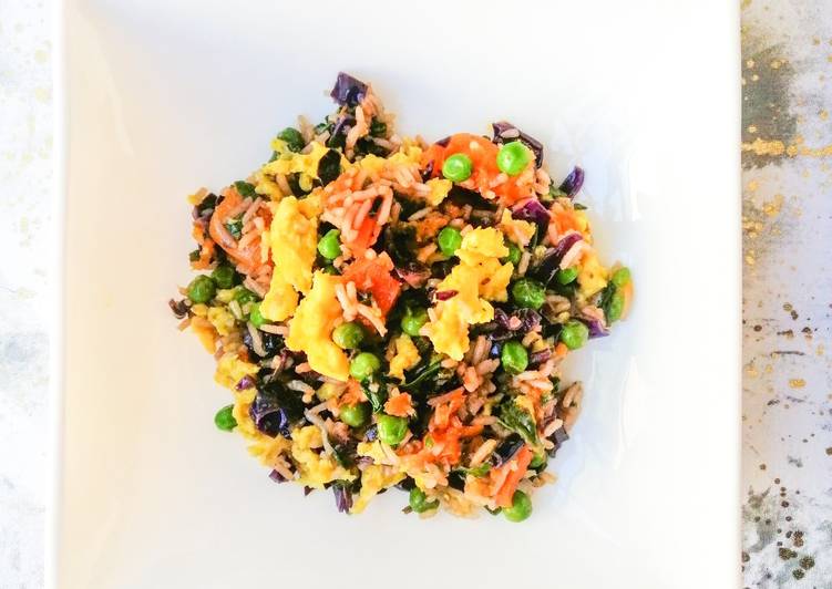 How to Make Award-winning Vegetarian egg fried rice