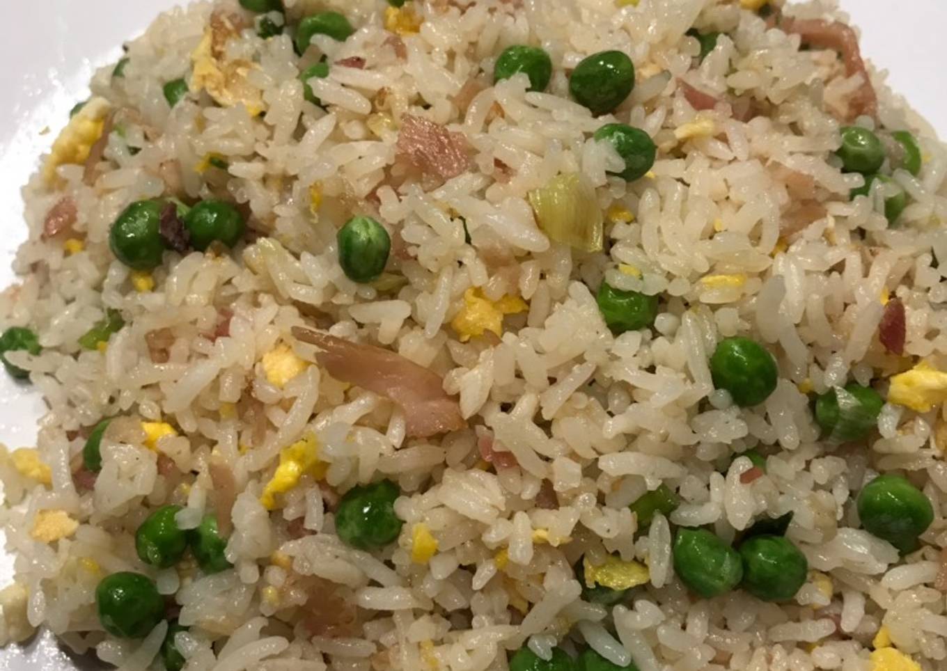 Nasi goreng bacon