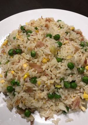 Foto resep Nasi goreng bacon