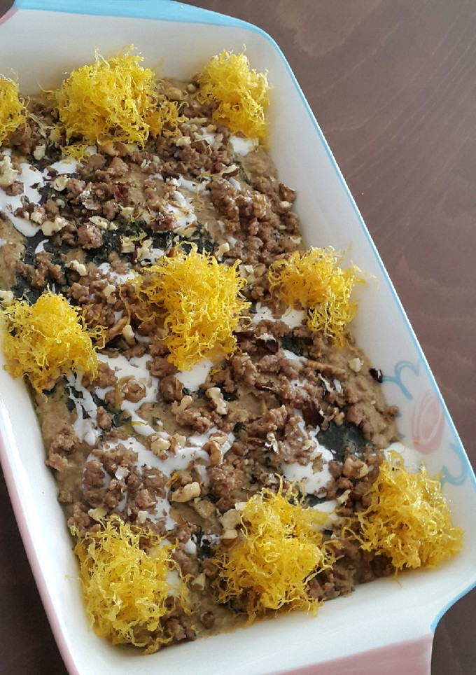 عکسی از دستور کشک و بادمجان