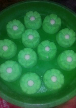 Foto resep Putu ayu hijau