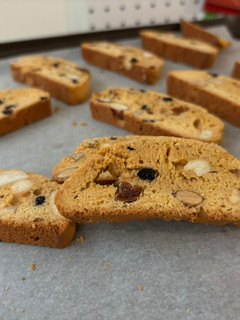蜂蜜堅果義式脆餅 Biscotti 的食譜成品照片