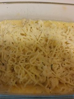 Una foto de Coliflor gratinada al horno