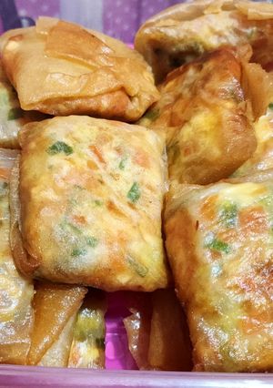 Foto resep Martabak telur mix Ayam Ala Cha