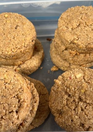 Una foto de Galletas de avena, manzana y canela. Deliciosas y nutritivas