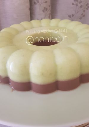 Foto resep Pudding Alpukat Cappucino