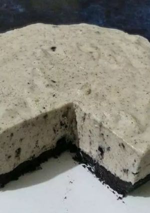 Una foto de Cheesecake de Oreo