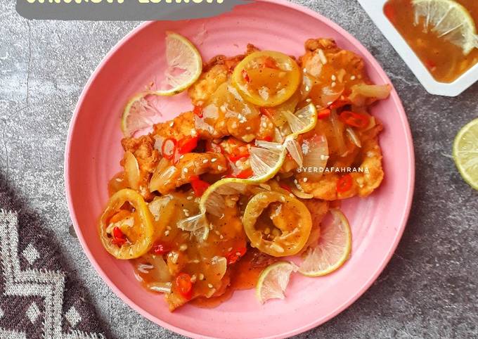 Resep Chicken Lemon 예르다🍋 Oleh Yerda Fahrana 예르다 파흐라나 Cookpad