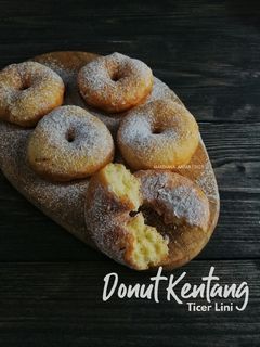 Gambar 🇺🇸 Donut Kentang Gebus Ticer Lini