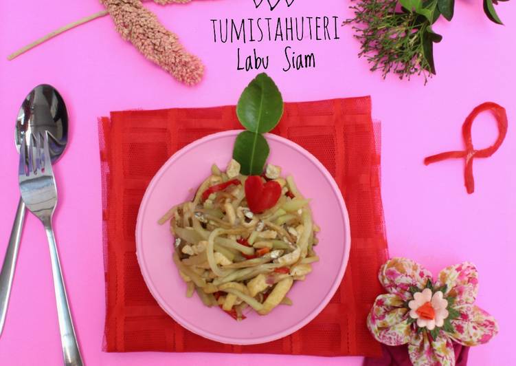 Resep Tumis Tahu Teri Labu Siam #TemanBerjuang Anti Gagal