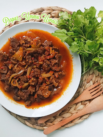 Resep Oseng Daging Mercon🔥 Anti Gagal