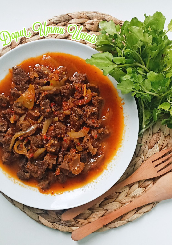 Foto resep Oseng Daging Mercon🔥