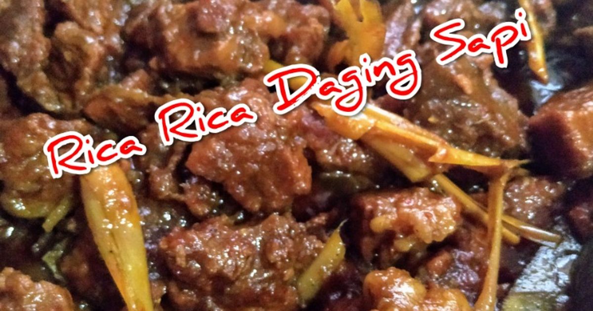 Resep Rica Rica Daging Sapi oleh Mommy Yeni - Cookpad