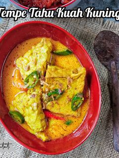 Foto resep Tempe Tahu Kuah Kuning