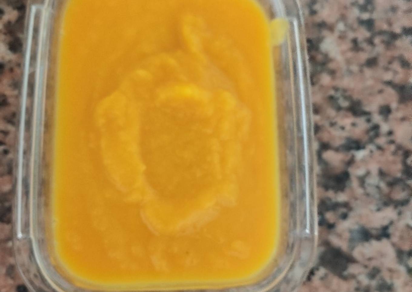 Crema de calabaza y puerro