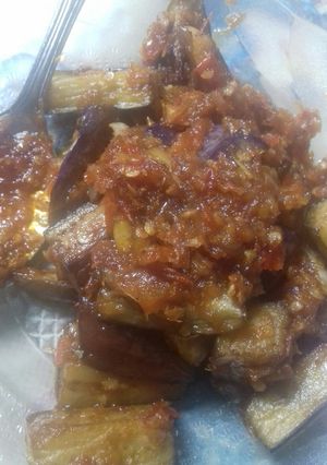 Foto resep Sambal goreng kental terong