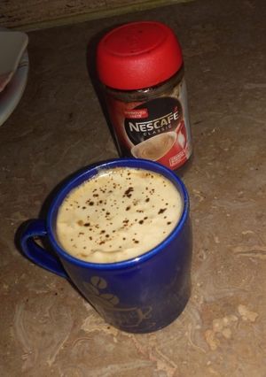 A picture of Creamy coffee.