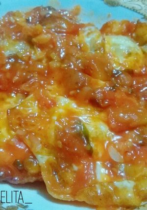 Foto resep Telur Ceplok Asam Manis