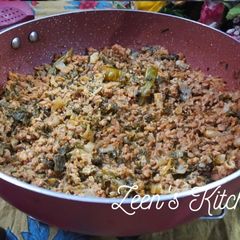 A picture of Hyderabadi Tala huwa Kheema.