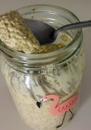 Une photo de Chia pudding citron/coco (vegan)