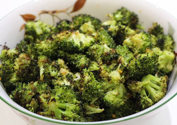Roasted Broccoli with Citrus and Ginger