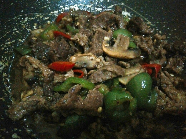 Resep Sapi lada hitam, Enak