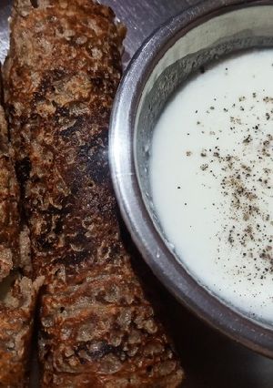 A picture of Buckwheat dosa.
