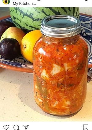 A picture of Kimchi...Easy and Fast Recipe.