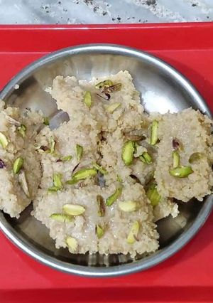 A picture of Kalaland(milk cake).