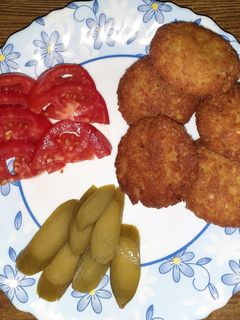 عکسی از دستور فلافل خونگی 🌭
