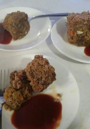 A picture of Confetti Meatloaf.