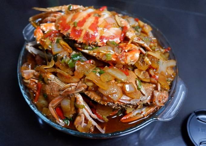 Rajungan/ Kepiting Asam Manis Pedas. Resep Andalan