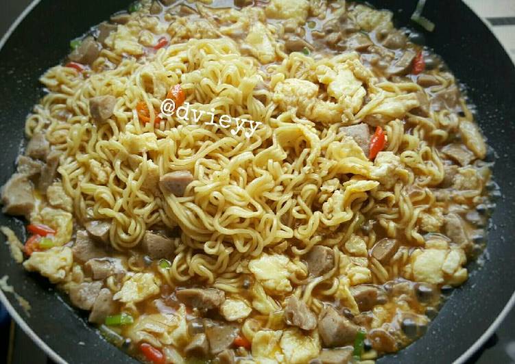 Bahan meracik Mie Get, Enak Banget