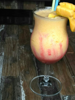A picture of Mango shake.